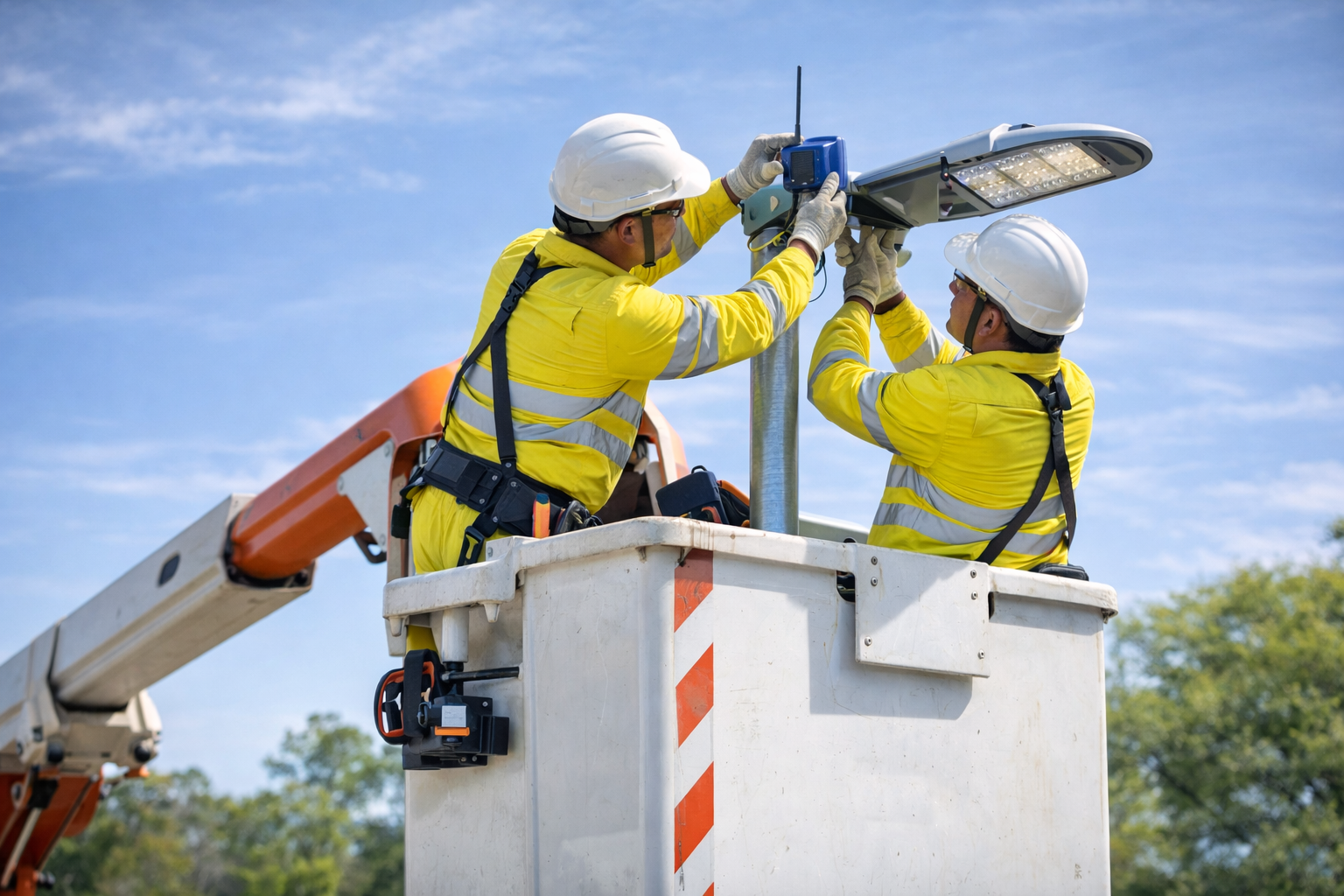 Poste inteligente multisserviços integrado a cidade inteligente